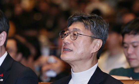 AI 경연 참석한 정재헌 SKT대표