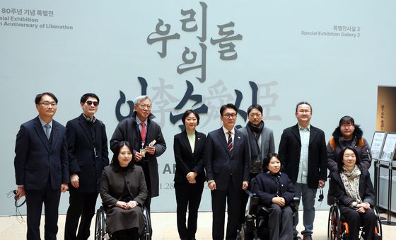 배리어프리 키오스크 간담회 모두발언하는 김민석 총리