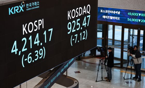 코스피, 2025년 폐장일 4210선 마감