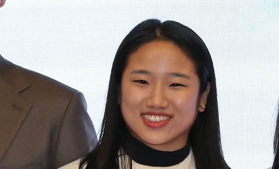 밝은 표정의 안세영