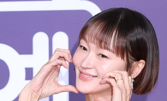 '골때녀' 이혜정, 예쁜 볼 하트