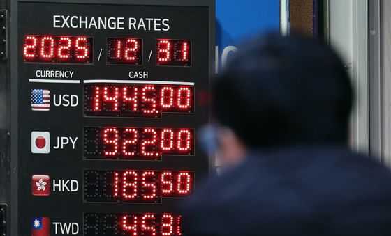 연평균 환율 1421.96원…역대 '최고치'