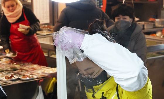 갓 나온 따끈따끈한 가래떡