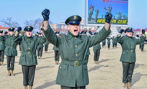 해병대 신병 수료식