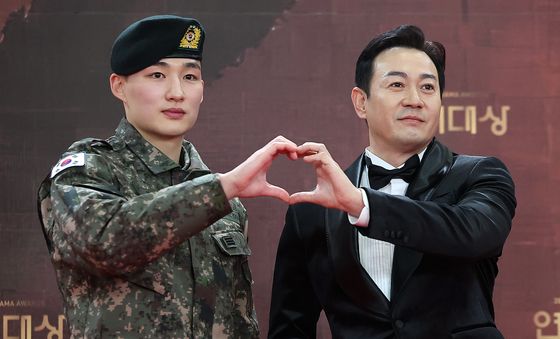 '상병' 권지우·박용우, 사랑합니다