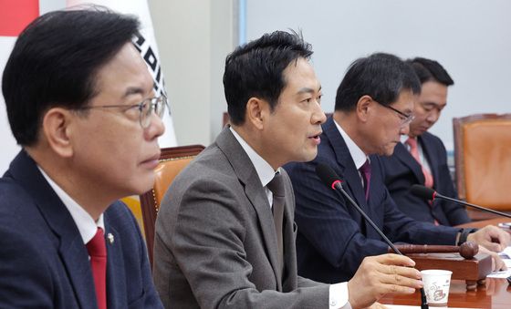 모두발언하는 장동혁 대표