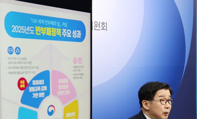 권익위, 2025년도 반부패 정책 추진 성과 발표