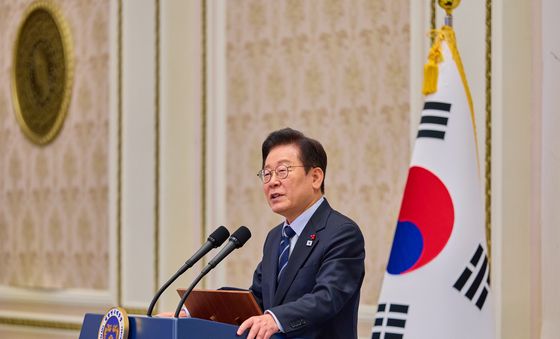 이재명 대통령, 산업 역군 초청 오찬 행사 인사말