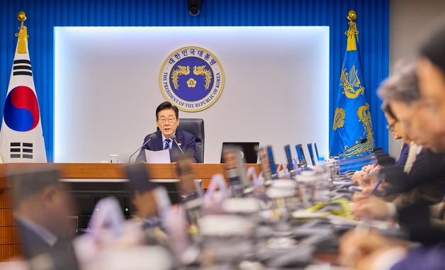 이재명 대통령, 수석보좌관회의 발언