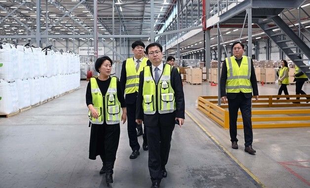 여한구 통상교섭본부장, 네덜란드 로테르담항과 공동물류센터 현장 방문