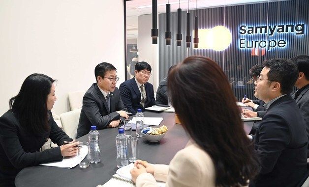 여한구 통상교섭본부장, 네덜란드 현지 K-Food 기업 현장방문