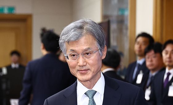 전국법원장회의 입장한 조희대 대법원장