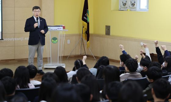 정근식 교육감, 연지초 강의