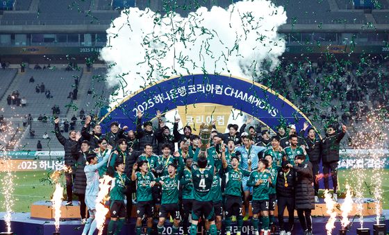 전북현대, 2025시즌 더블 달성