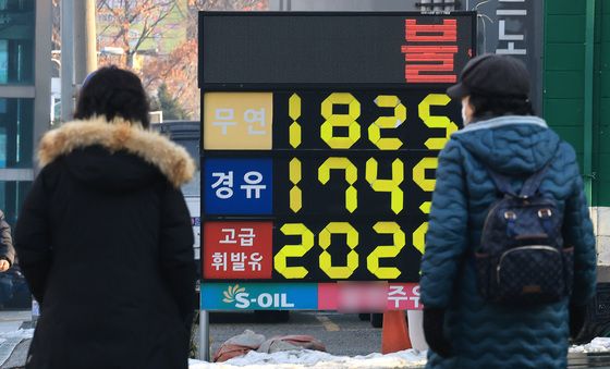 국내 주유소 휘발유·경유 평균 가격 6주 연속 상승
