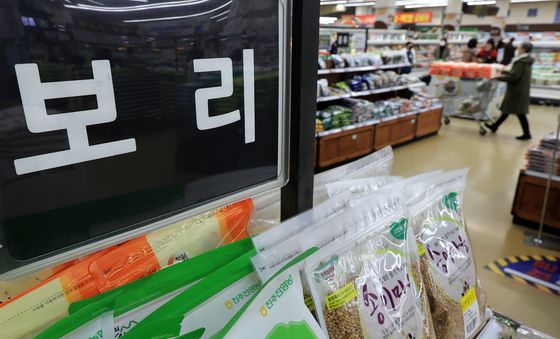 곡물, 채소류 큰폭로 상승