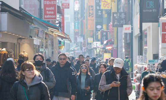 활기 찾은 명동