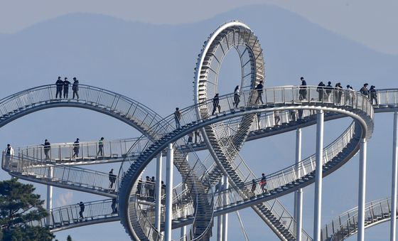포근한 대설(大雪) 즐기는 관광객들