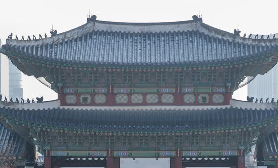 북적이는 경복궁