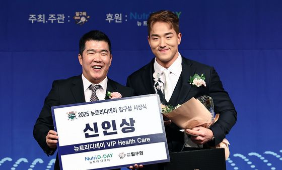 2025 일구상 신인상 수상한 KT 안현민