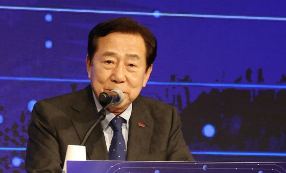 환영사 하는 김기문 중기중앙회장