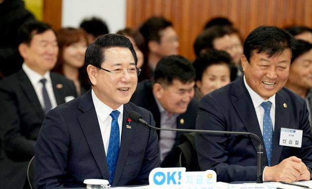 김영록 전남지사, 영암군 정책비전 투어