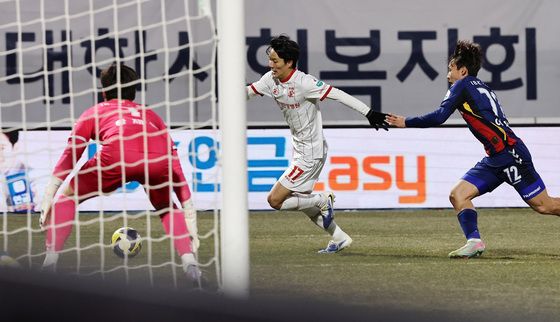 부천FC 김규민, 골로 연결 시키는 드리블 돌파