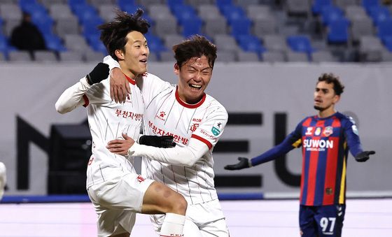 부천FC 김규민 '골의 맛'