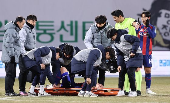 수원FC 김태한 부상