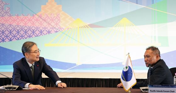 조현 외교장관, 태평양도서국과 개발·협력 논의