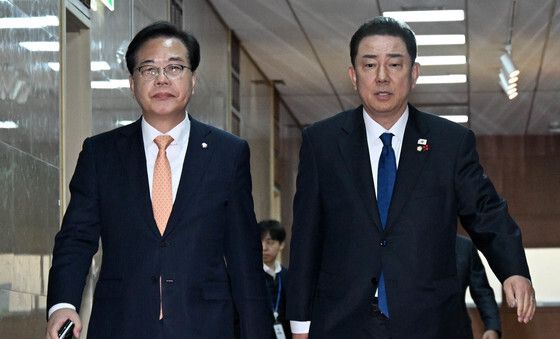 회동 마친 김병기·송언석 원내대표