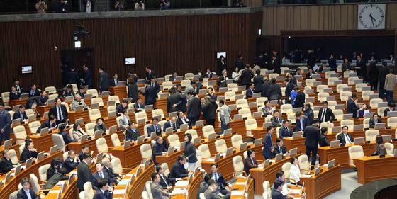 정기국회 마지막 날, 국민의힘 무제한토론 돌입