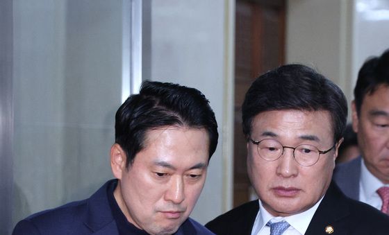 항의 방문 마친 장동혁