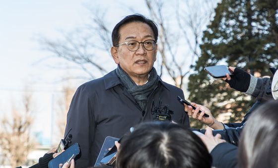 탄핵심판 10차 변론 출석하는 尹측 석동현 변호사