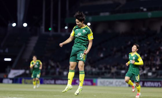 전북 현대 8강 이끈 '선제골' 박재용