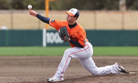 한화 엄상백의 역투