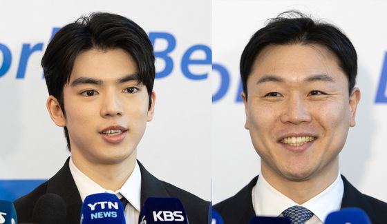 차준환과 원윤종 'IOC 선수위원에 도전합니다'