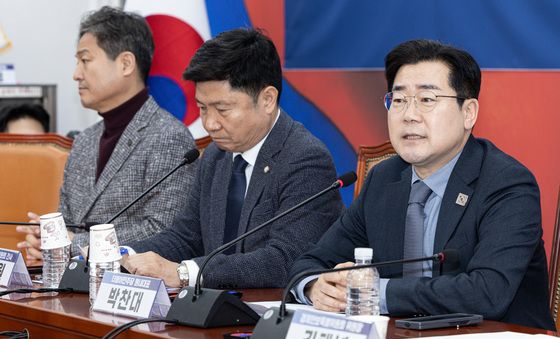 기업인들과 소통 갖는 박찬대 원내대표