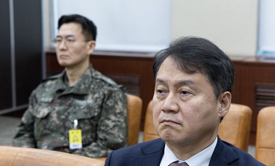 국조특위 출석한 김주현 민정수석