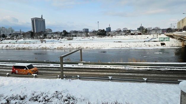 폭설 내린 마전교