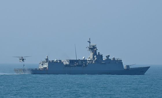 해군3함대 WMD 해양확산차단 훈련