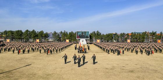 해병대 신병 1314기 수료식