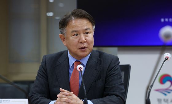 인사말 하는 이동현 평택대학교 총장