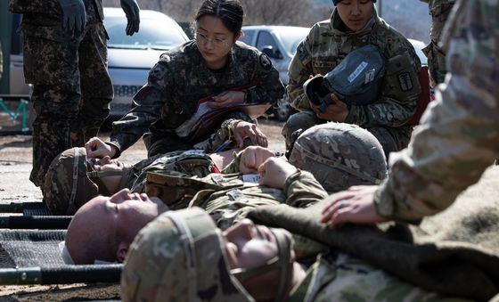 대량 사상자 발생 대비한 한미 자유의 방패 훈련