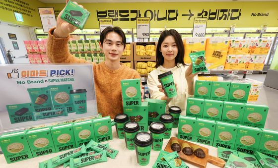 노브랜드, '슈퍼말차' 콜라보 신상품 5종 출시