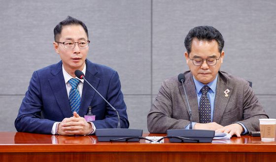 발언하는 김명규 쿠팡이츠 대표