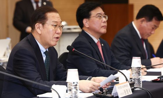 중견기업인들 만난 권영세 위원장