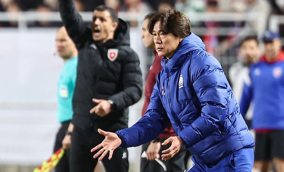 다급한 홍명보 감독