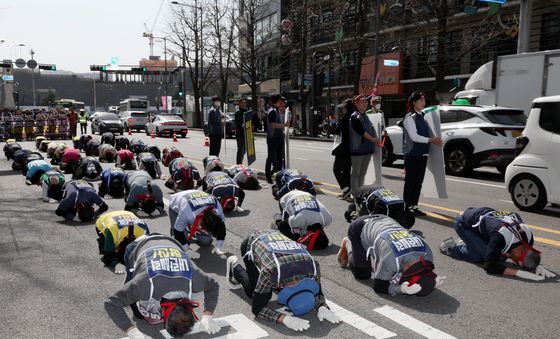 尹 탄핵 선고 기일 촉구하는 광주비상행동
