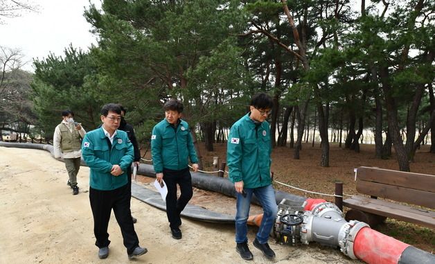 최응천 국가유산청장, '안동 하회마을' 산불 대비